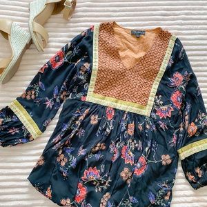 RD&KoKo floral long sleeve top